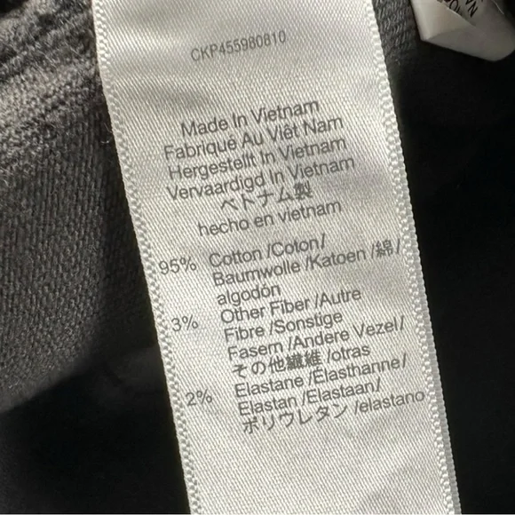 Madewell 10" High-Rise Skinny Jeans in Starkey Soft Black Gray Wash EUC 14W - Picture 4 of 4